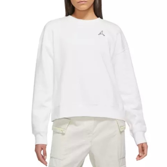Nike Air Jordan Flight Women’s Graphic Rings Crew Sweatshirt-Size XL NWT - Picture 12 of 13